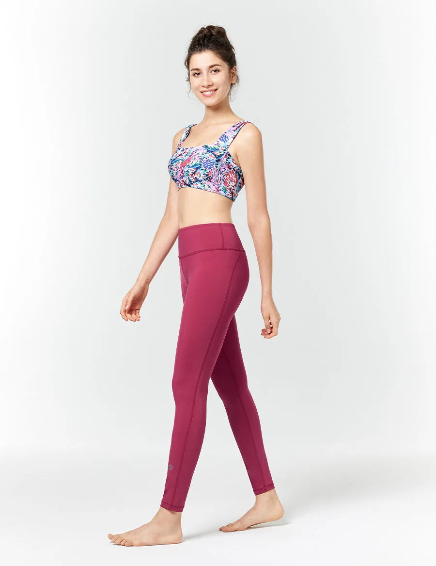 easyoga LA-VEDA Espiral Twinning Bra2 - FD5 Oil Paint Bloom