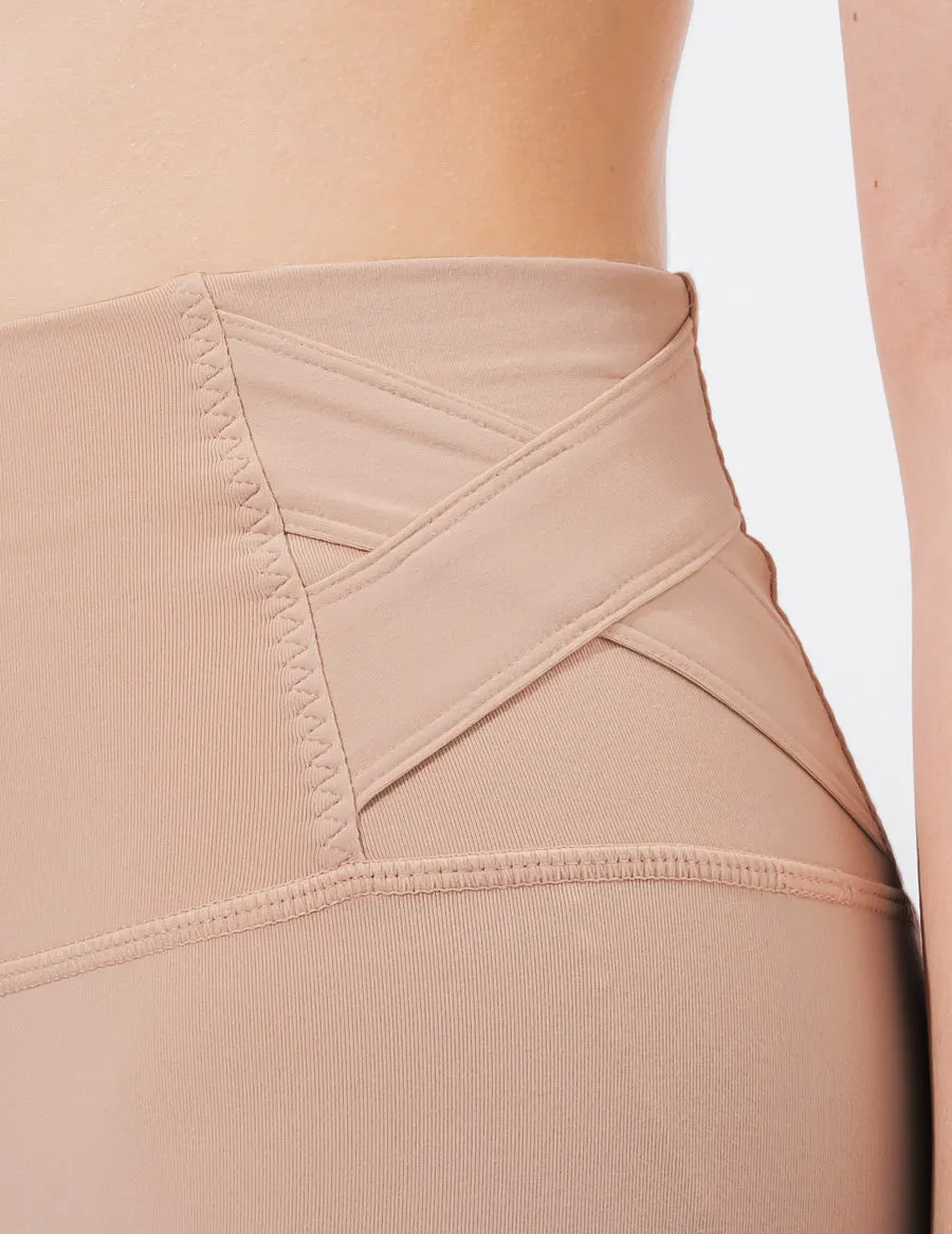 easyoga LA-VEDA Ribbon Tights - C05 Matte Brown
