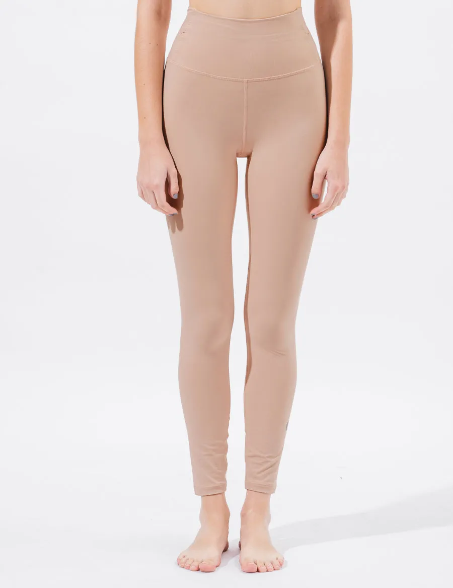 easyoga LA-VEDA Ribbon Tights - C05 Matte Brown