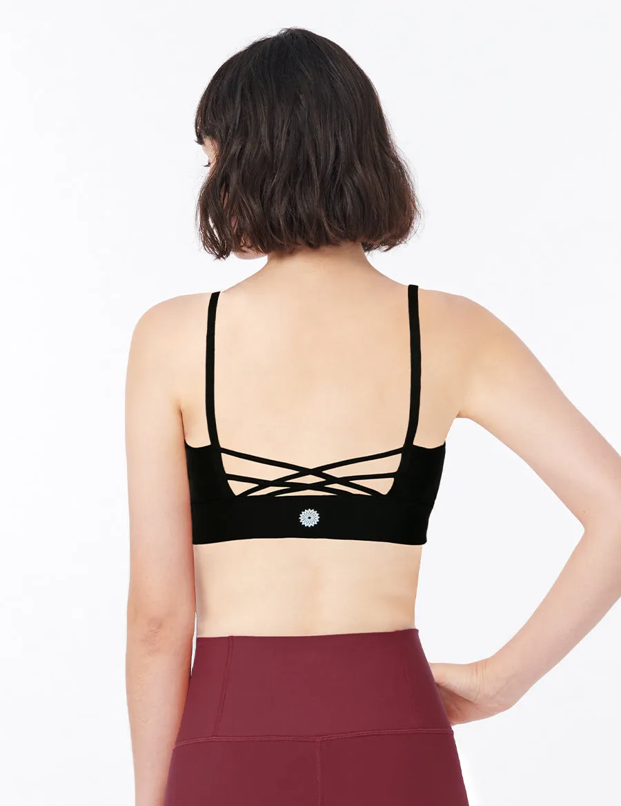 easyoga LESPIRO Glamglow Bra3 - L1 Black