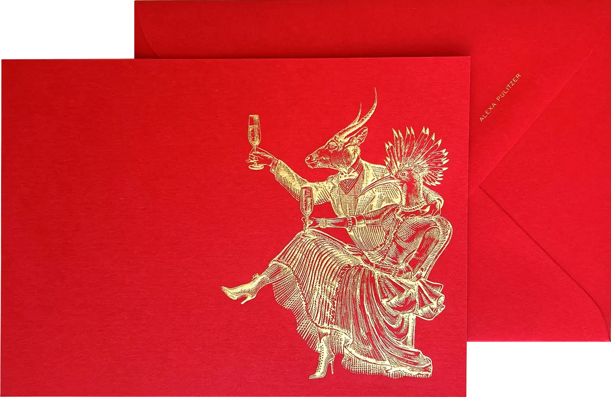 Engraved Greeting Card & Envelope Assortment