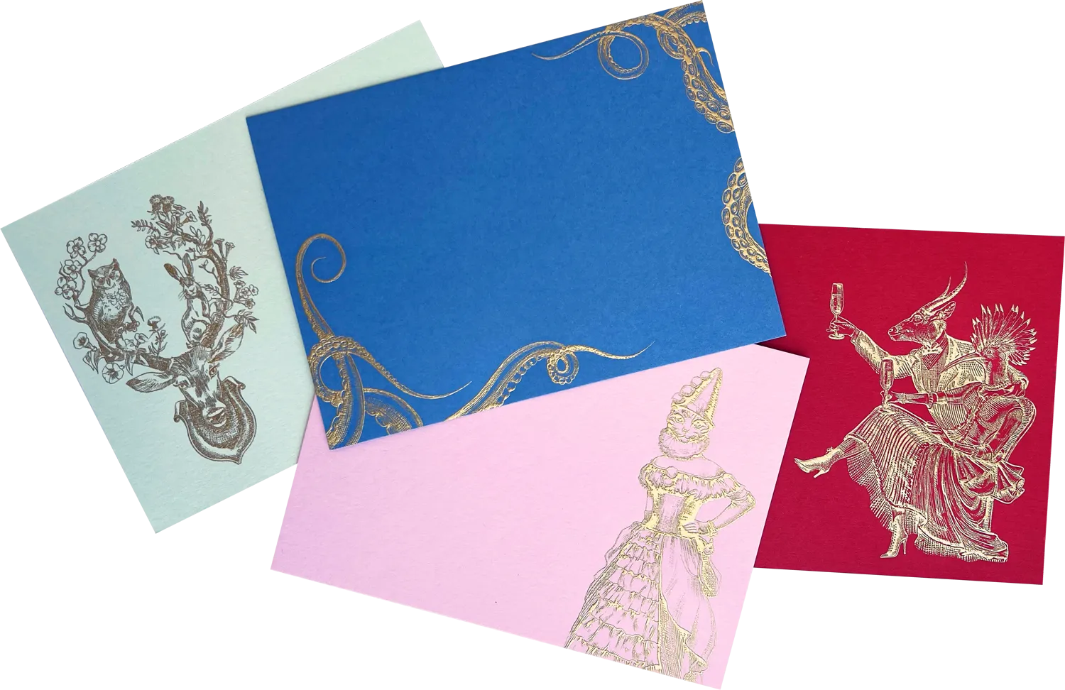 Engraved Greeting Card & Envelope Assortment