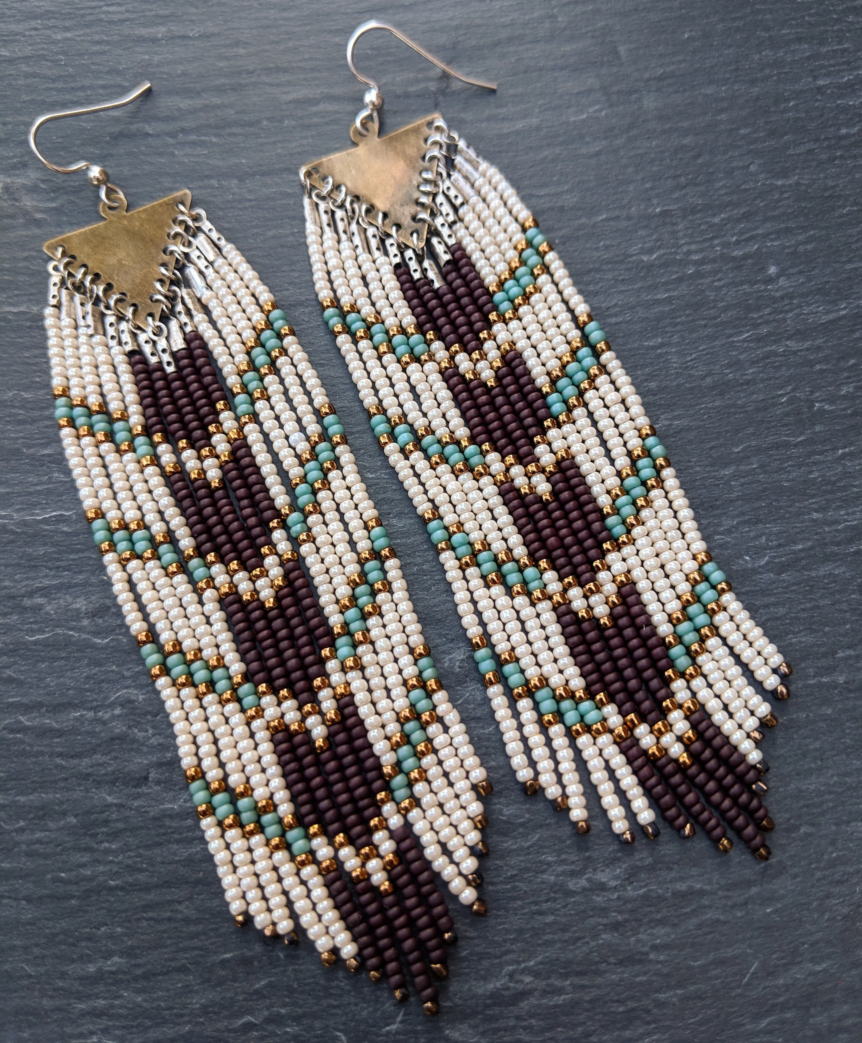 Fadumo Chocolate Brown Bohemian Earrings