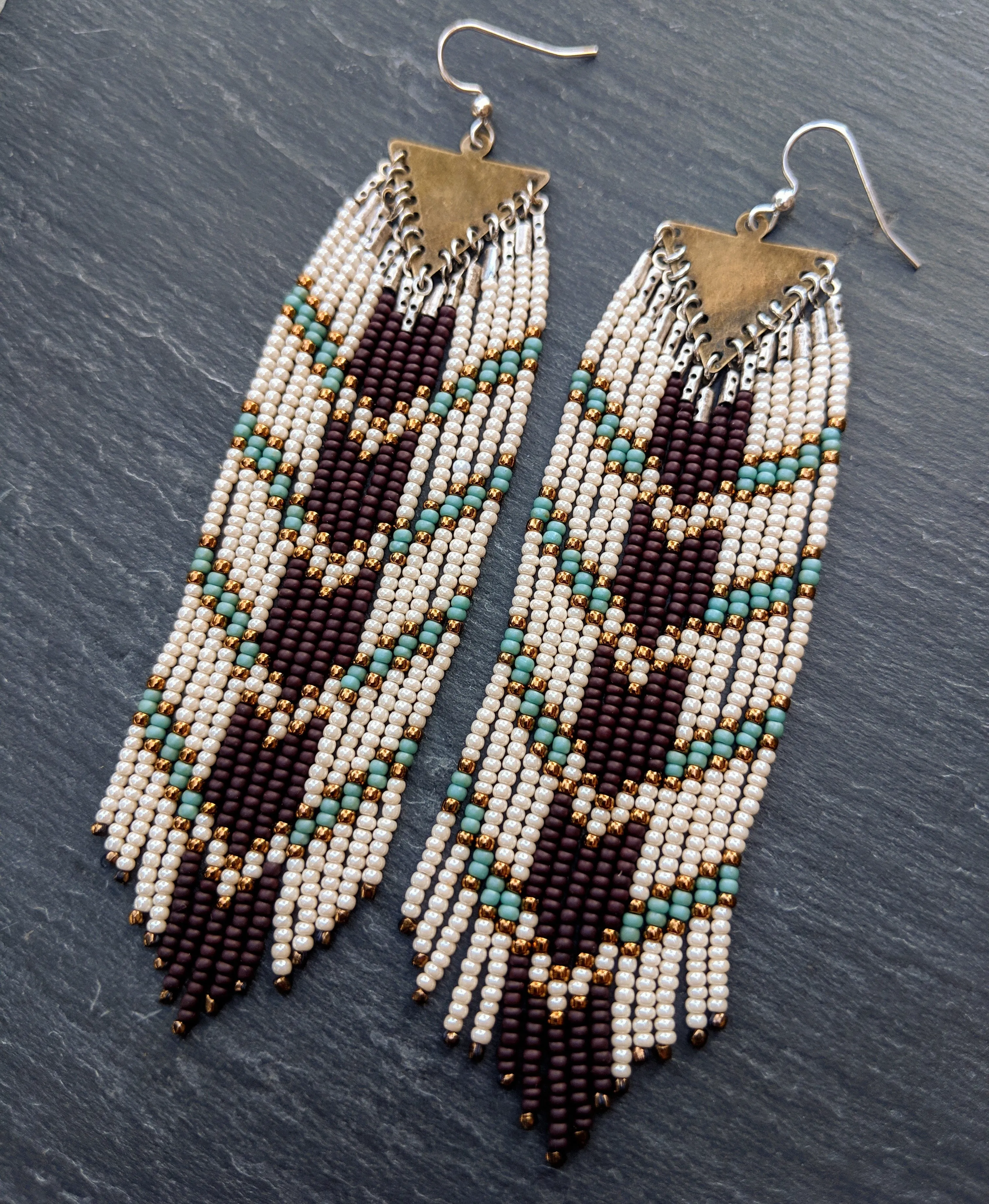 Fadumo Chocolate Brown Bohemian Earrings
