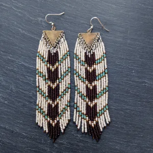 Fadumo Chocolate Brown Bohemian Earrings