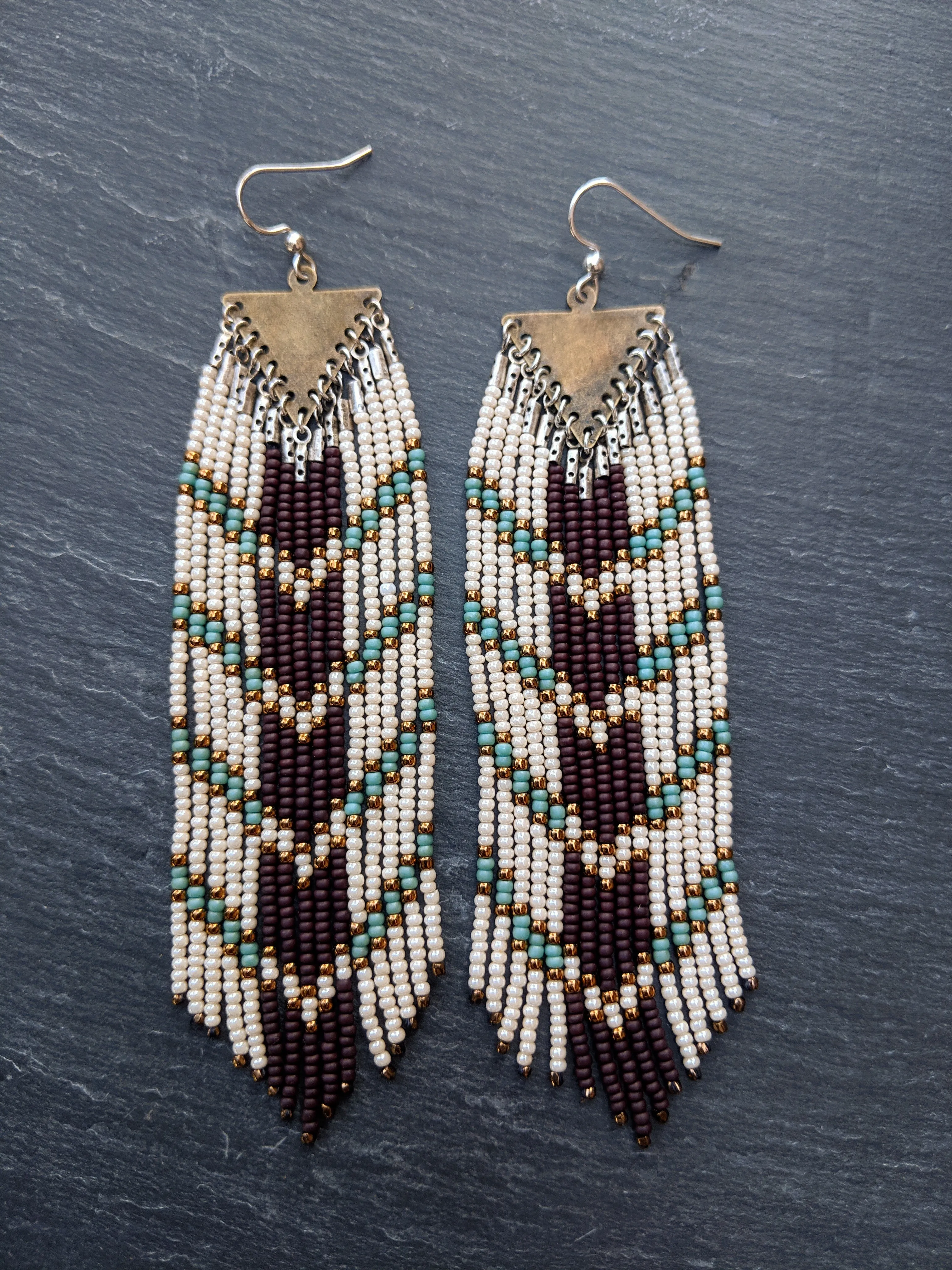 Fadumo Chocolate Brown Bohemian Earrings