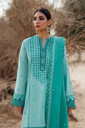 FEZEH (ZL22-02 A | Zaha Summer Lawn Collection 2022 | Unstitched Embroidered Lawn Suits