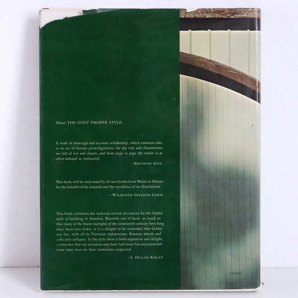 First Edition Book: The Only Proper Style, Gothic Architecture in America by C. Loth & J.T. Sadler