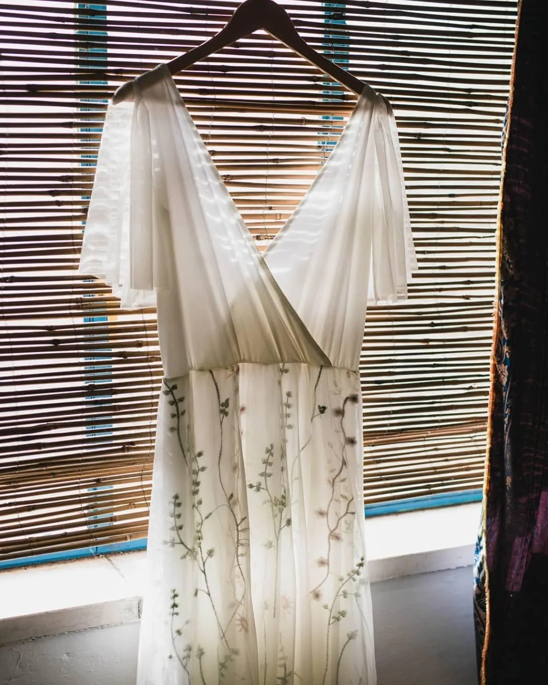 Floral Embroidered Dress #1422