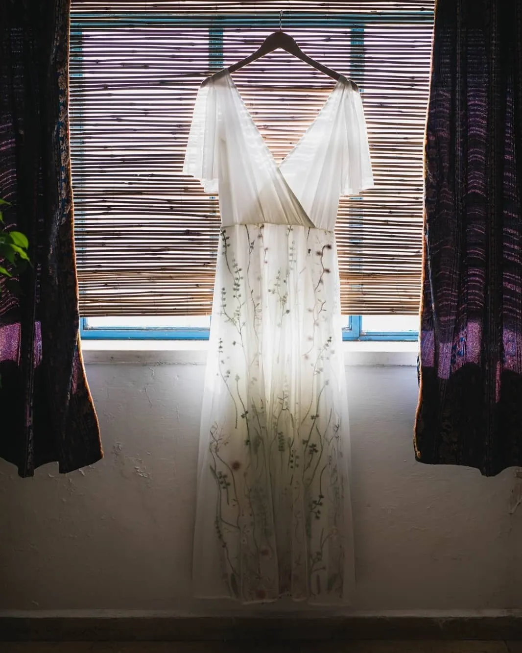 Floral Embroidered Dress #1422