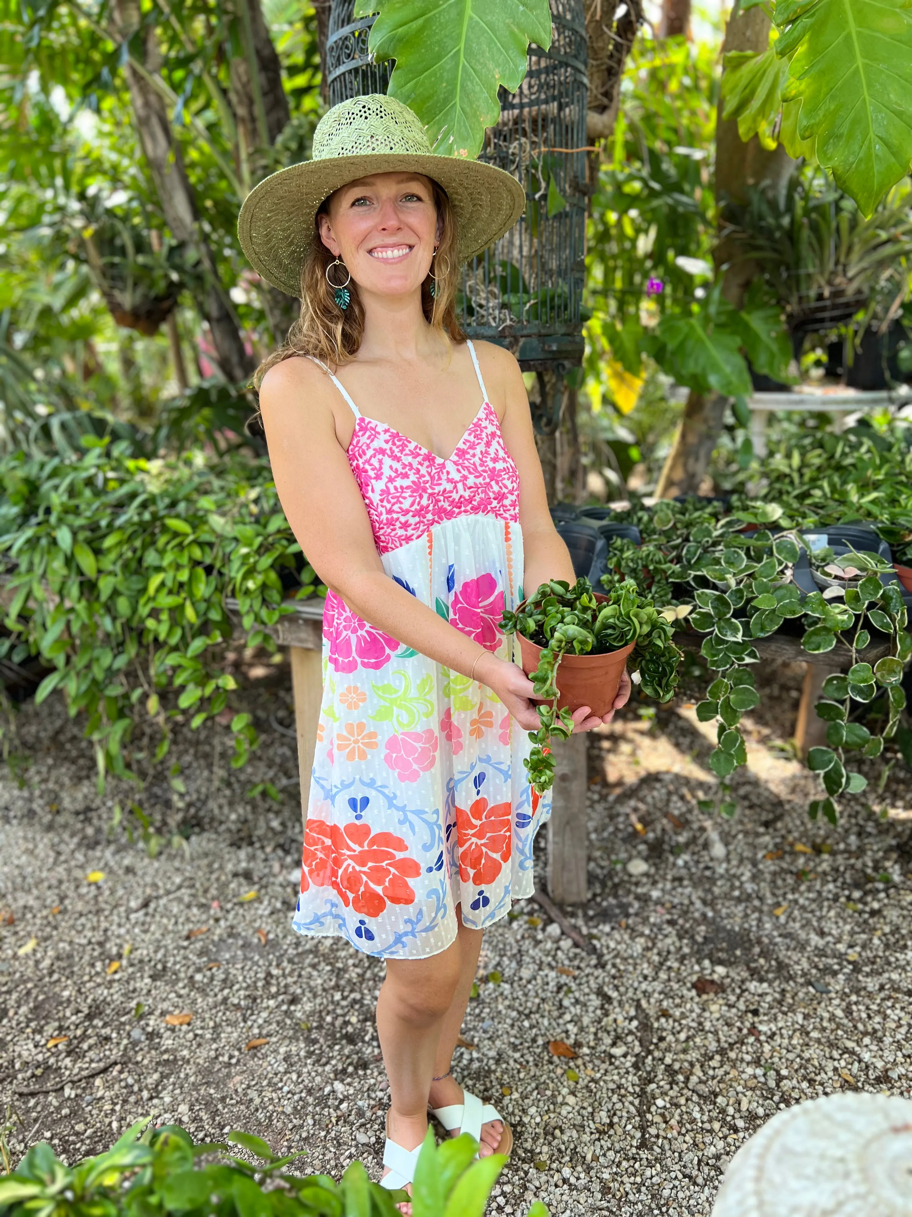 Floral Embroidered Dress