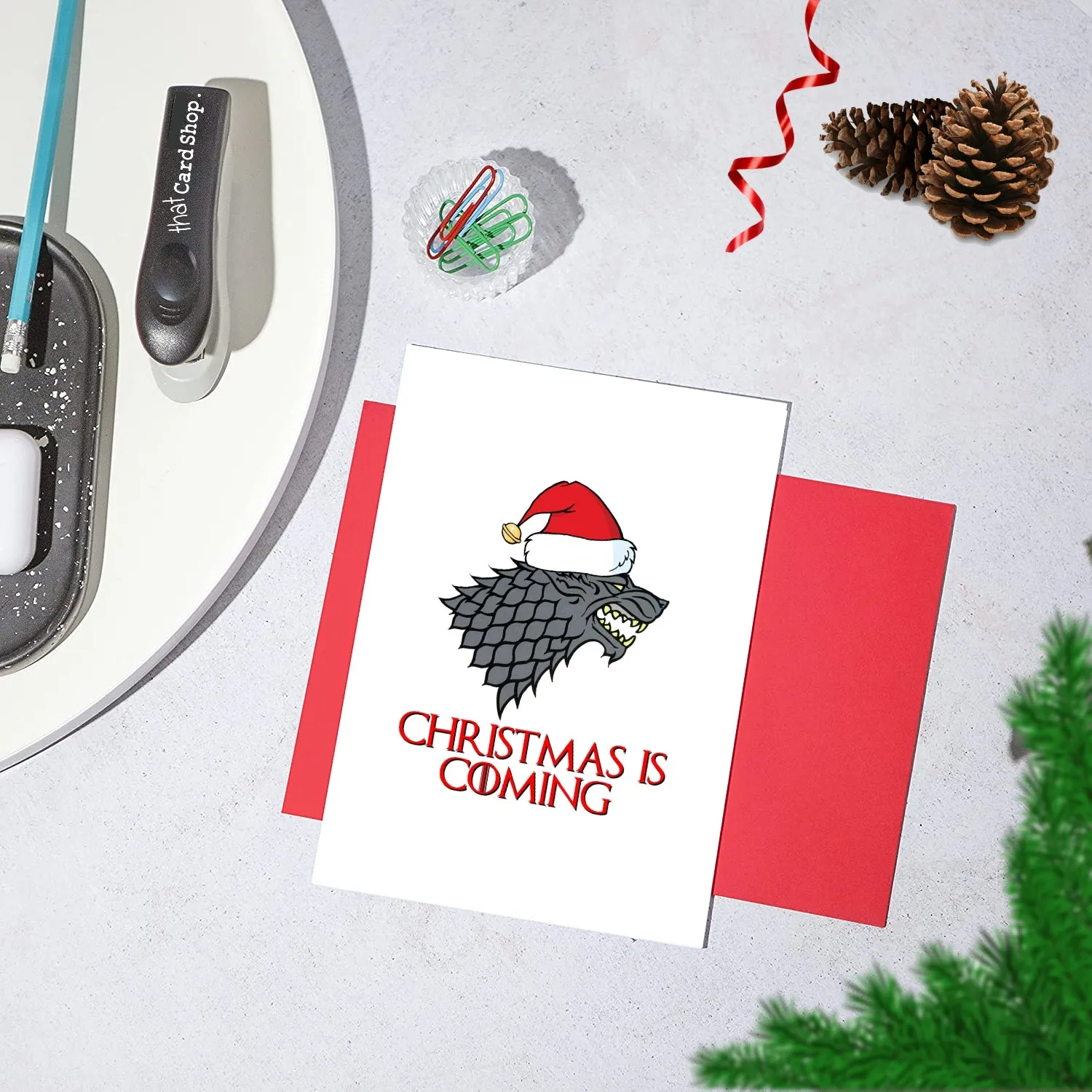 Funny Game of Thrones Christmas Card - Xmas is coming...