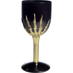 Gothic Wine Glass Black