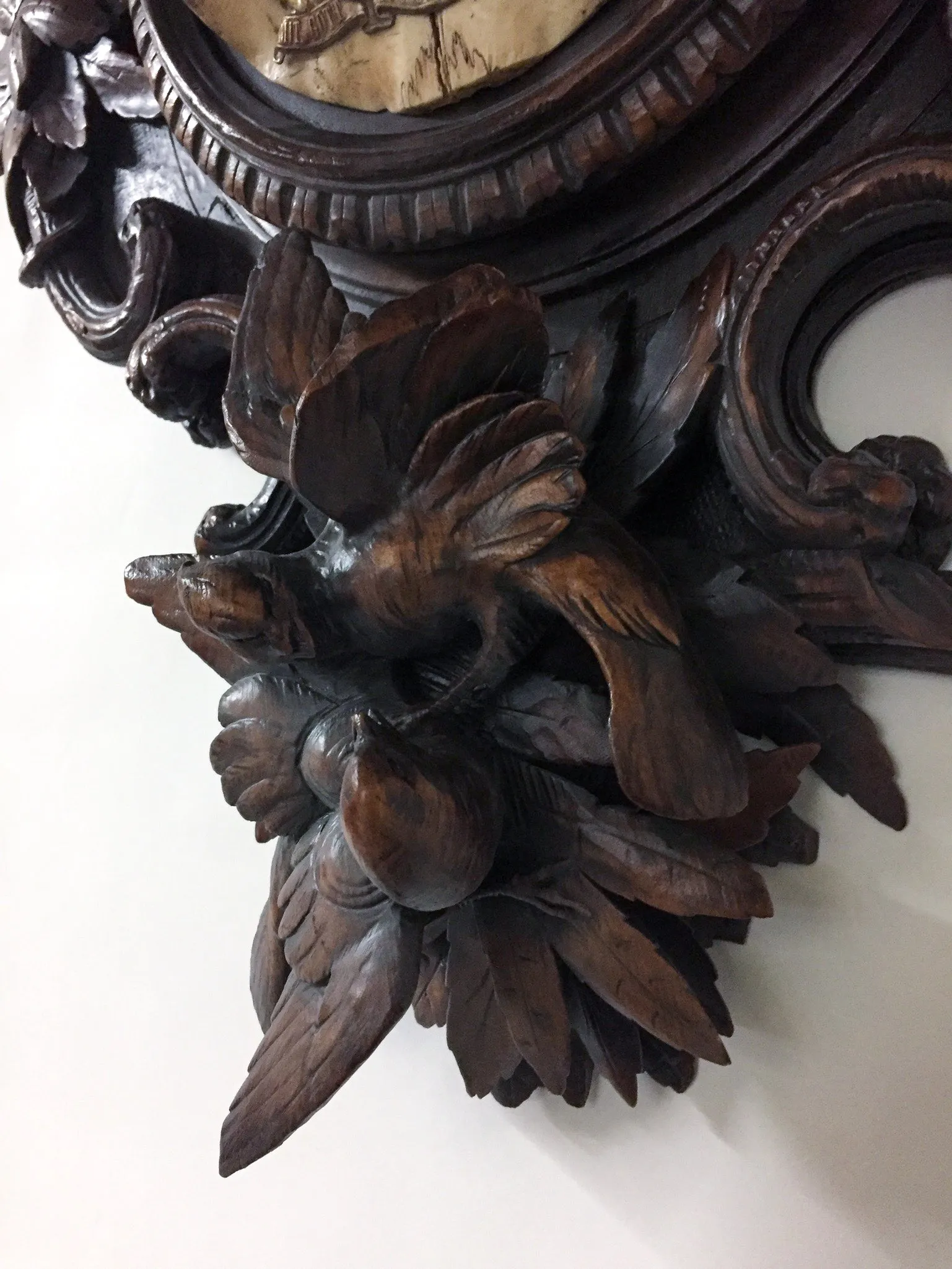 Grand Dukes of Baden Red Stag Trophy on Hand Carved Black Forest Plaque