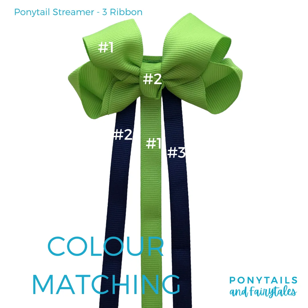 Green & Royal Blue & Black