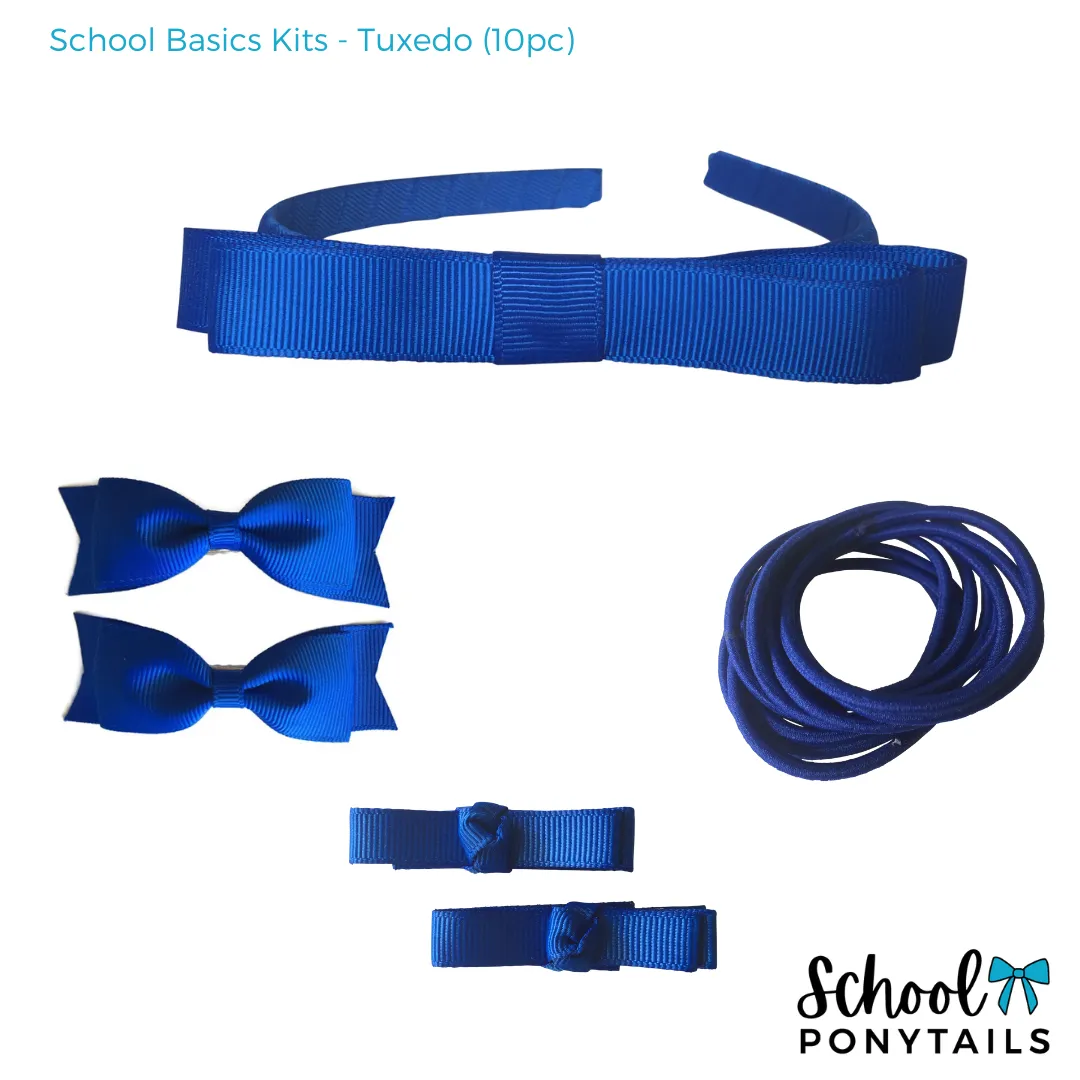 Green & Royal Blue Hair Accessories