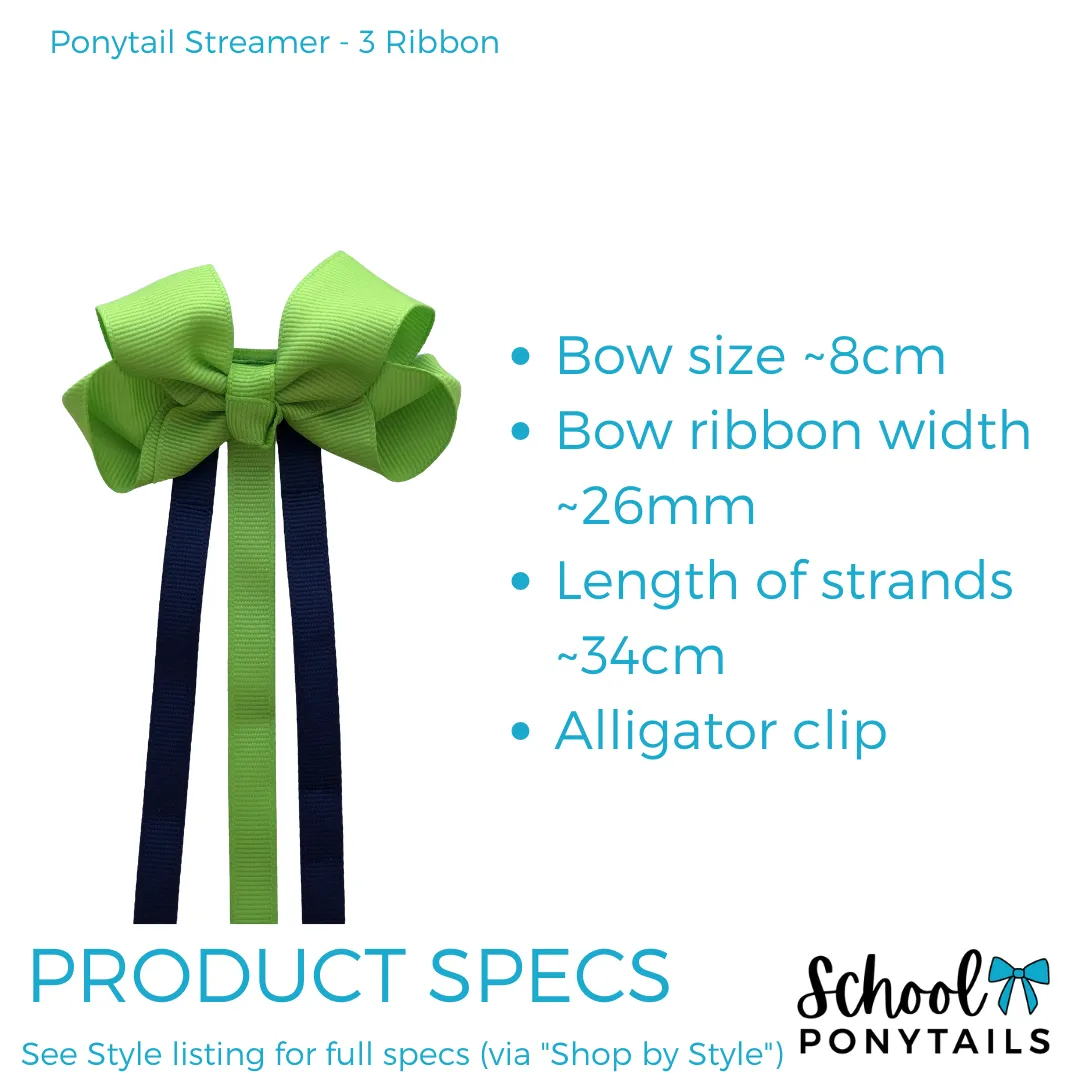 Green & Royal Blue Hair Accessories