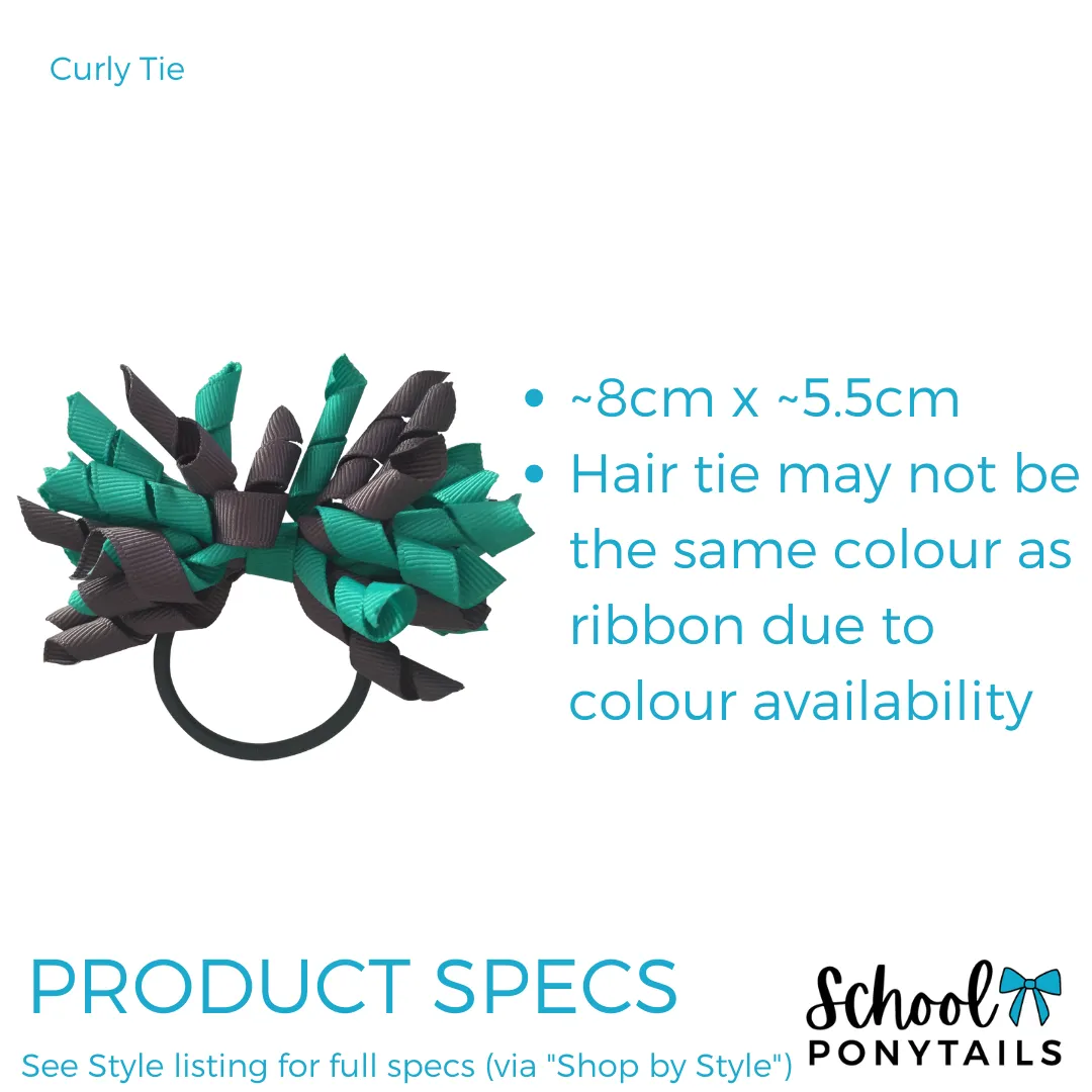 Green & Royal Blue Hair Accessories