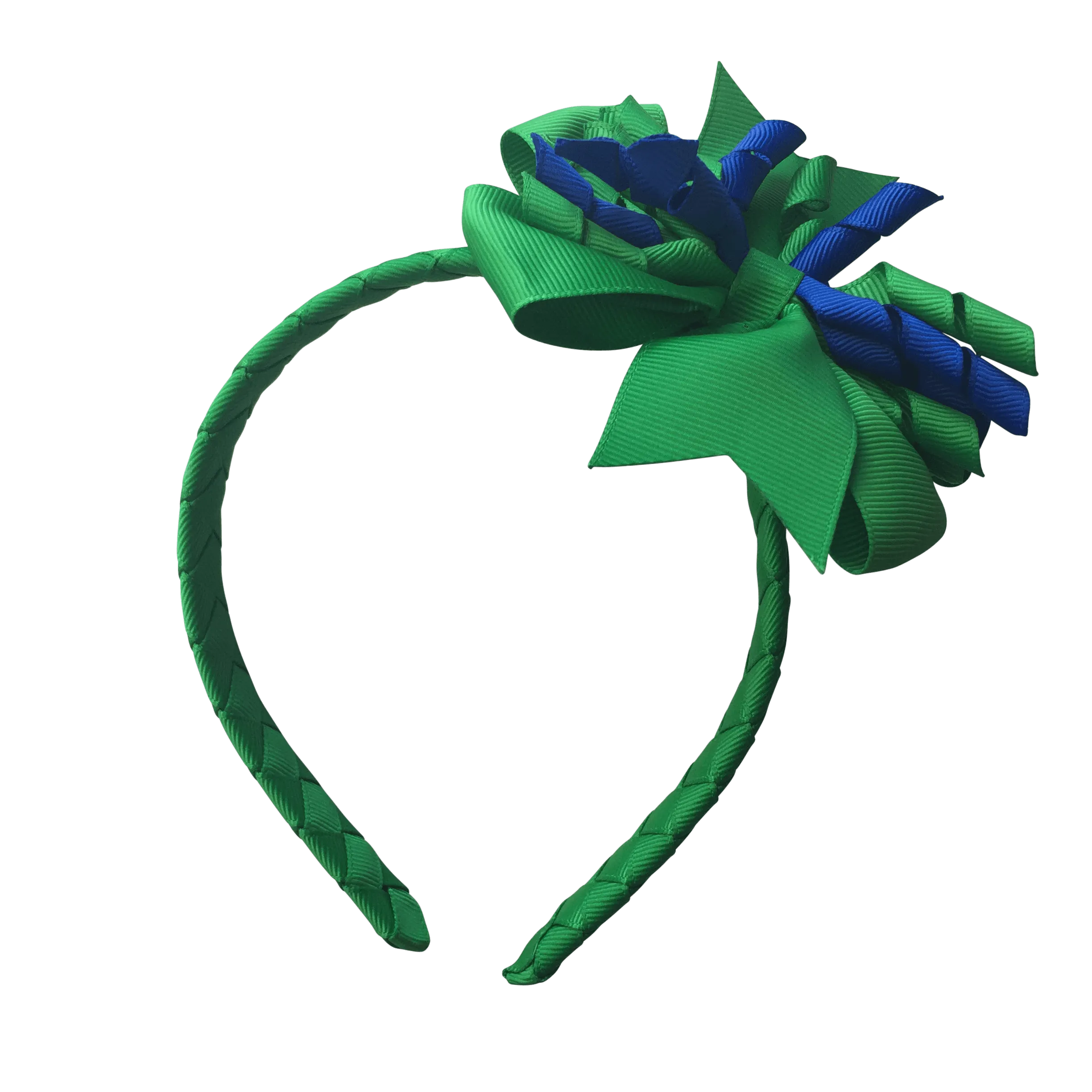 Green & Royal Blue Hair Accessories