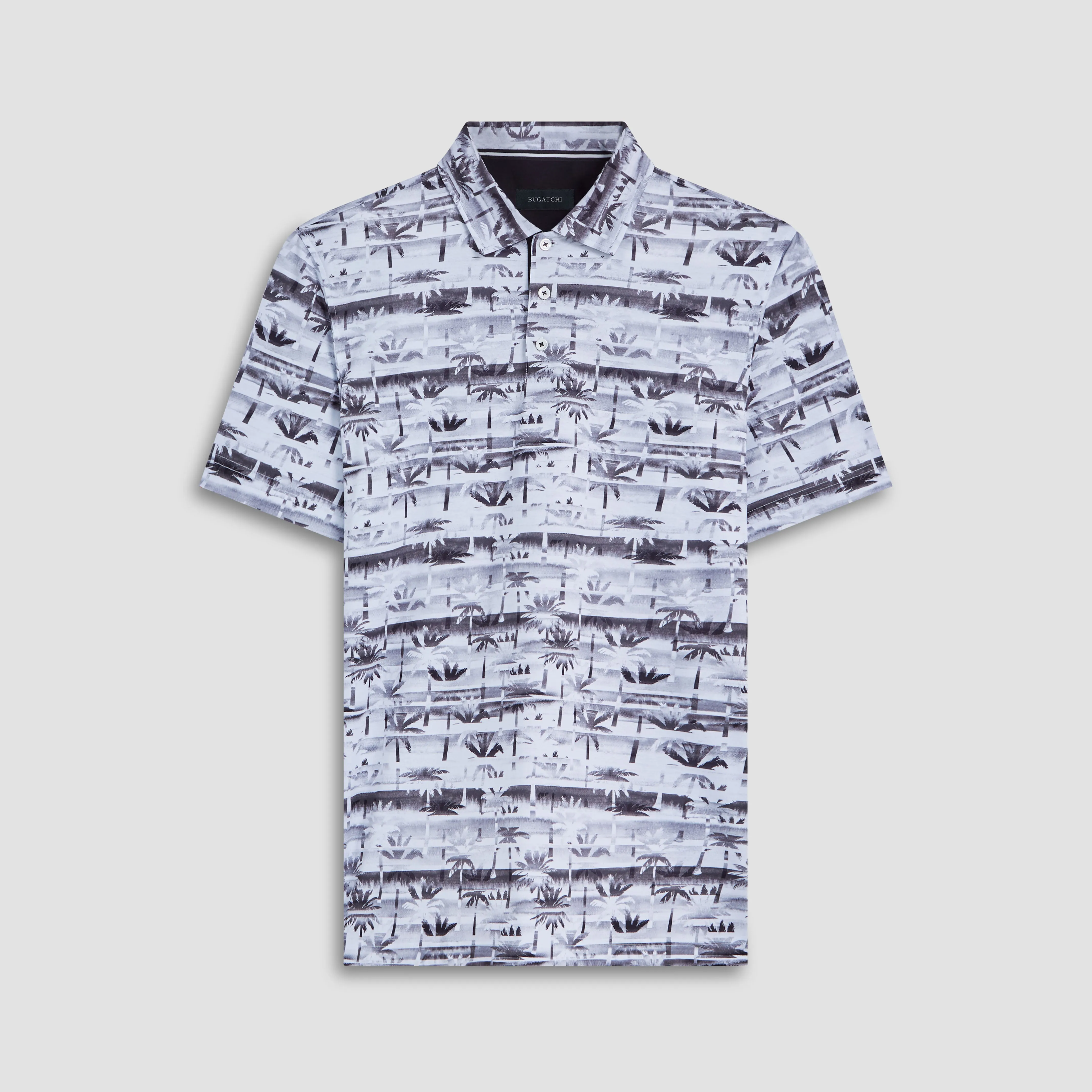Hendrix Palm Tree Print Polo