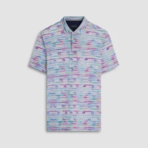 Hendrix Palm Tree Print Polo
