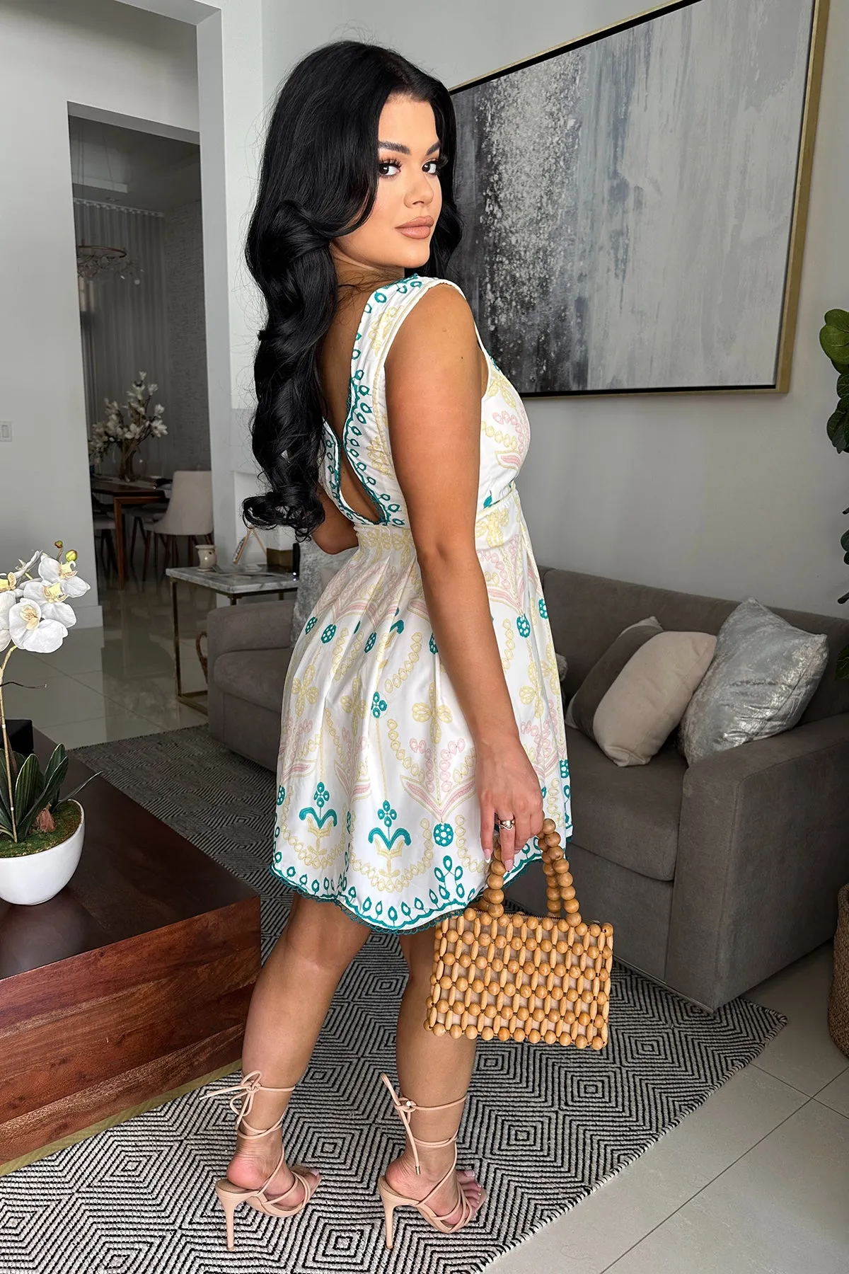 HOLDING HANDS MINI DRESS
