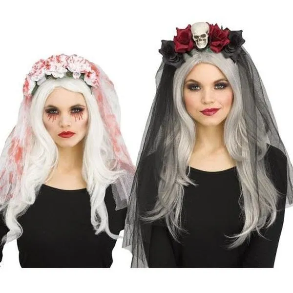 Horror Bridal Veil 2 Styles