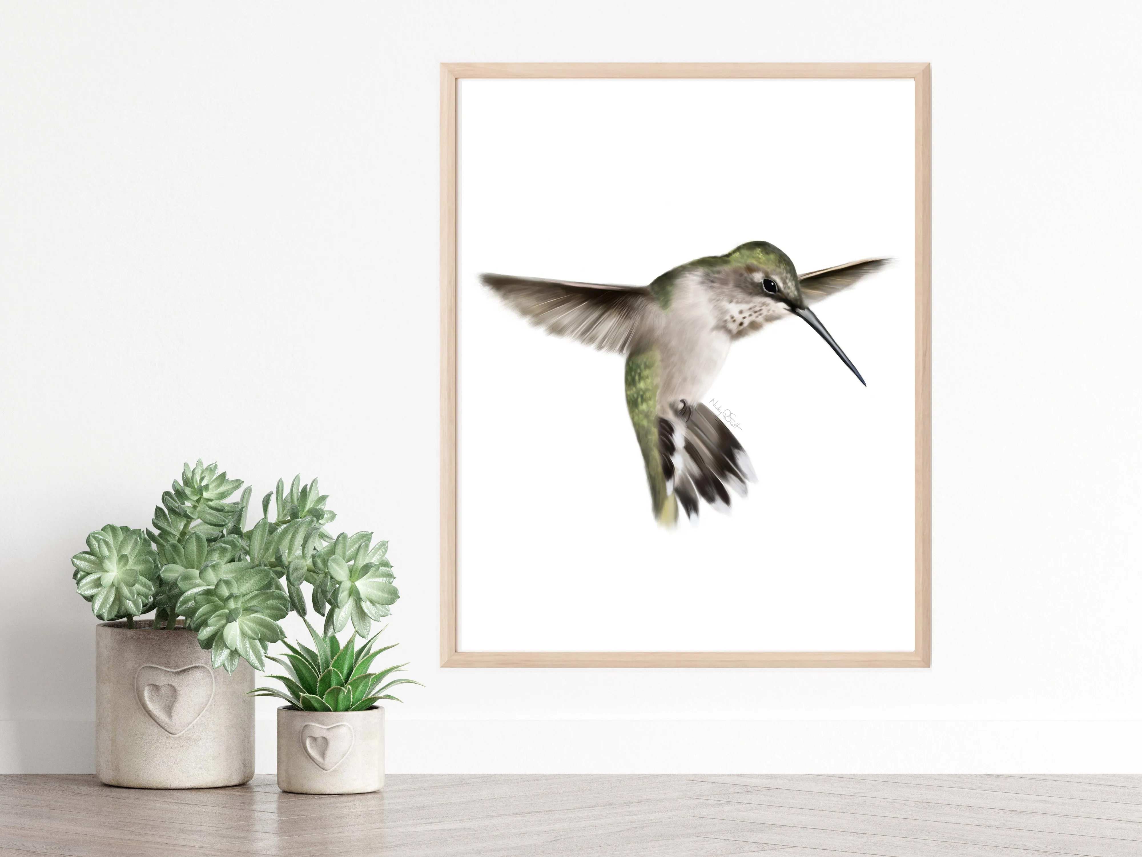 Hummingbird 2 Art Print