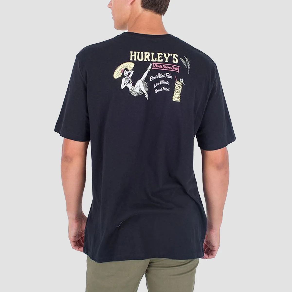 Hurley Everyday Northshore Gal T-Shirt Black