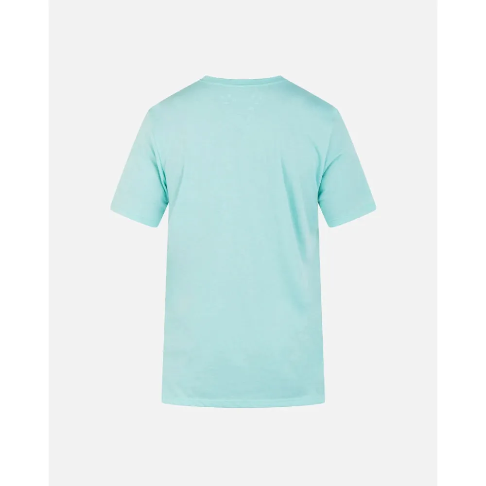 HURLEY EVERYDAY ONE AND ONLY SOLID TEE TROPICAL MIST