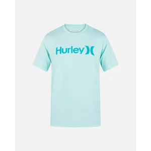 HURLEY EVERYDAY ONE AND ONLY SOLID TEE TROPICAL MIST