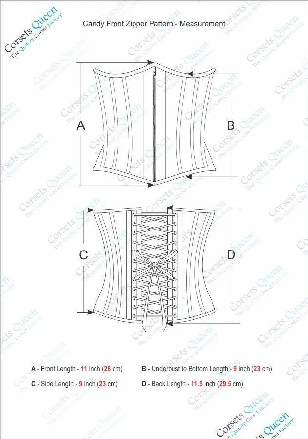 Jackson Brocade Underbust Corset