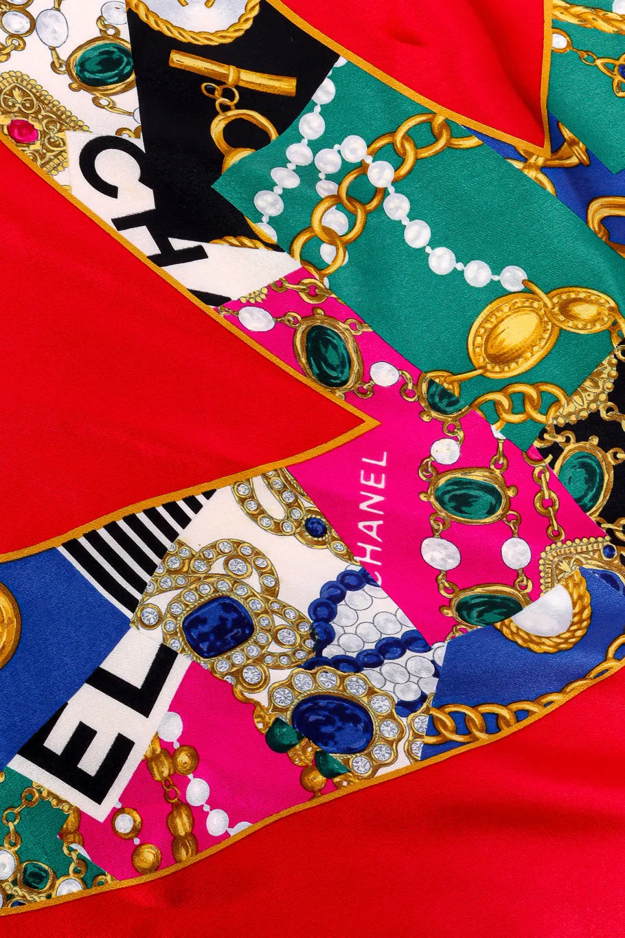 Jewel CC Mosaic Scarf