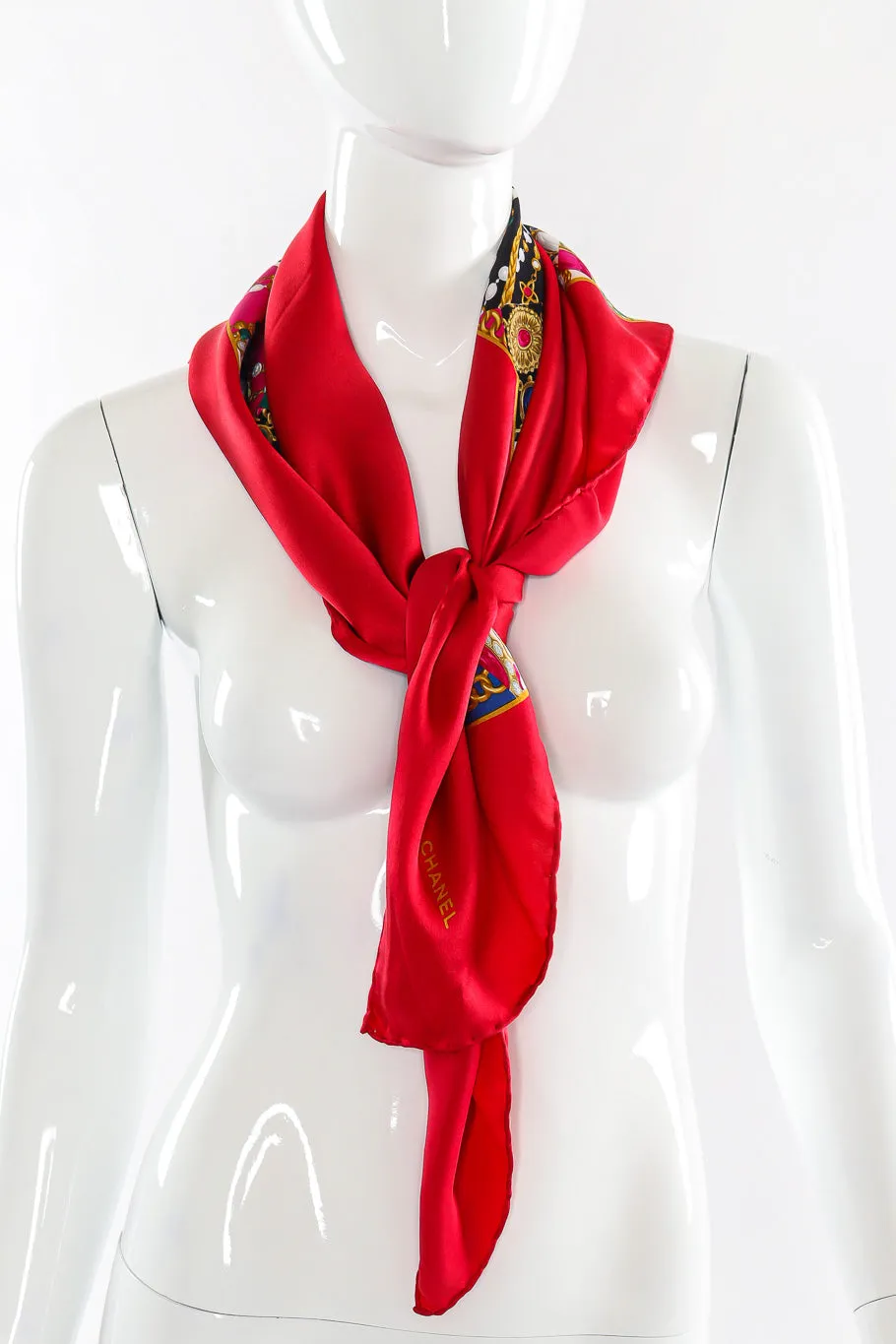 Jewel CC Mosaic Scarf