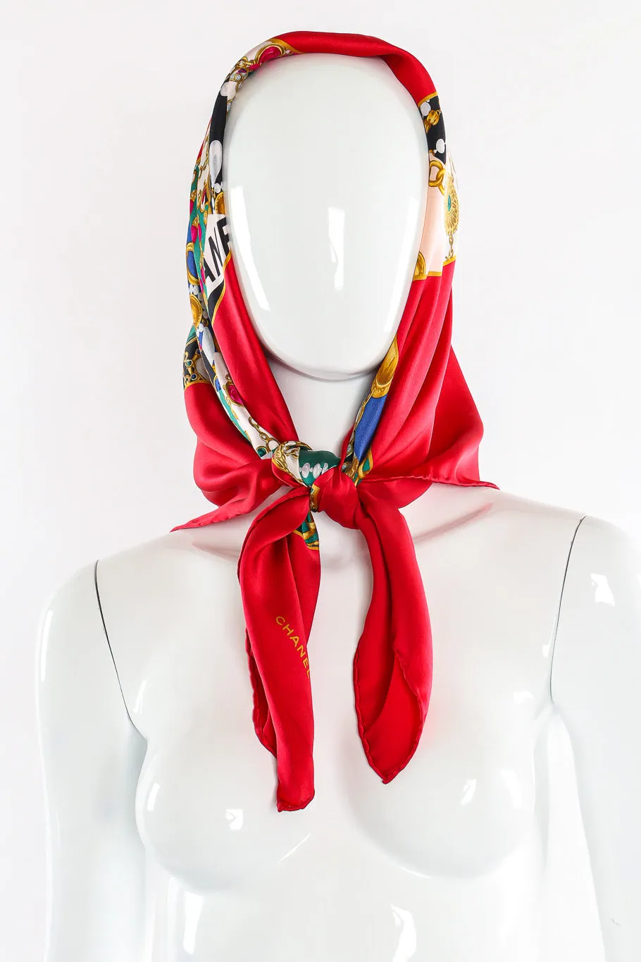Jewel CC Mosaic Scarf