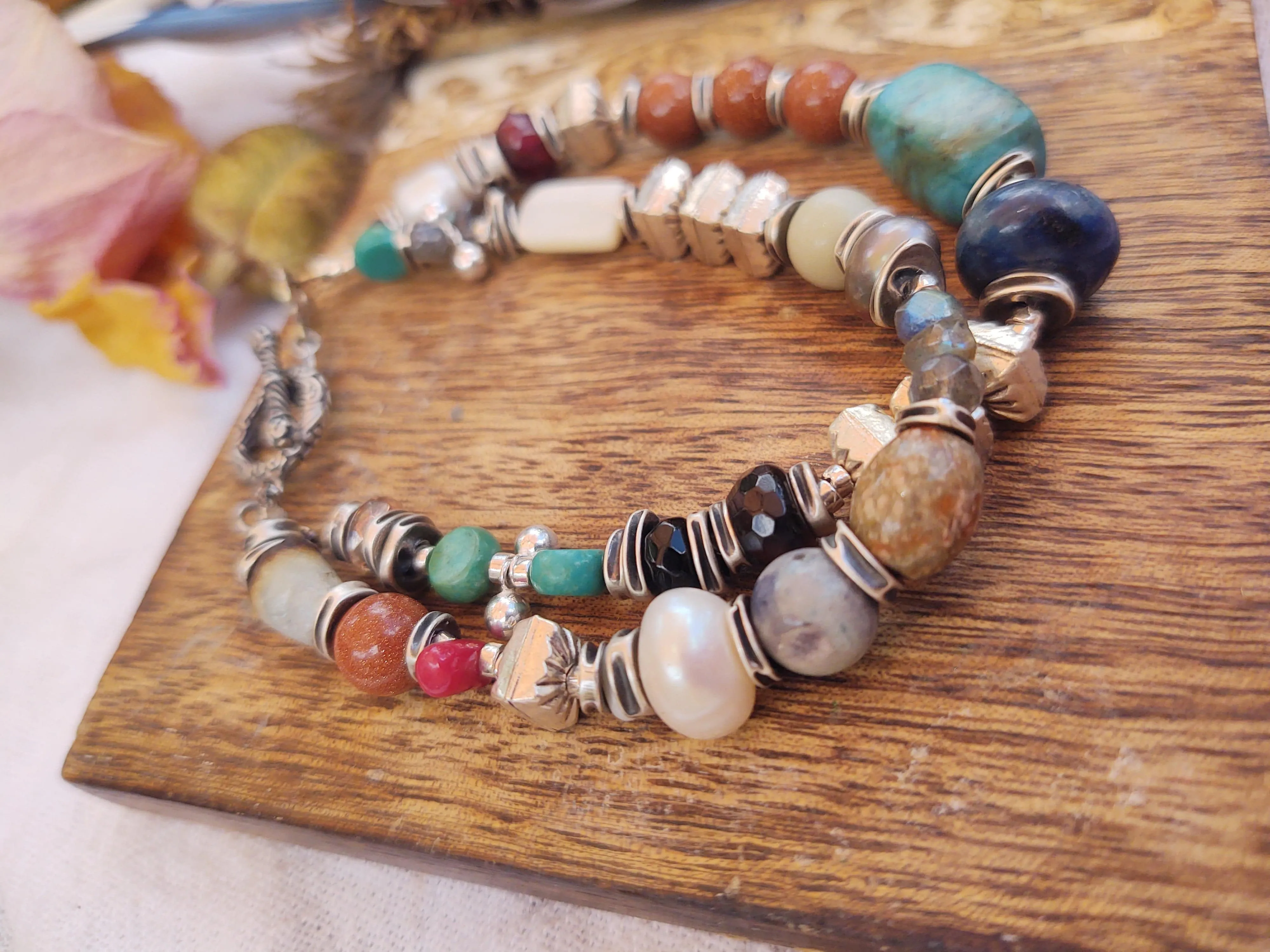 JULY - Multicolor Beaded Bracelet