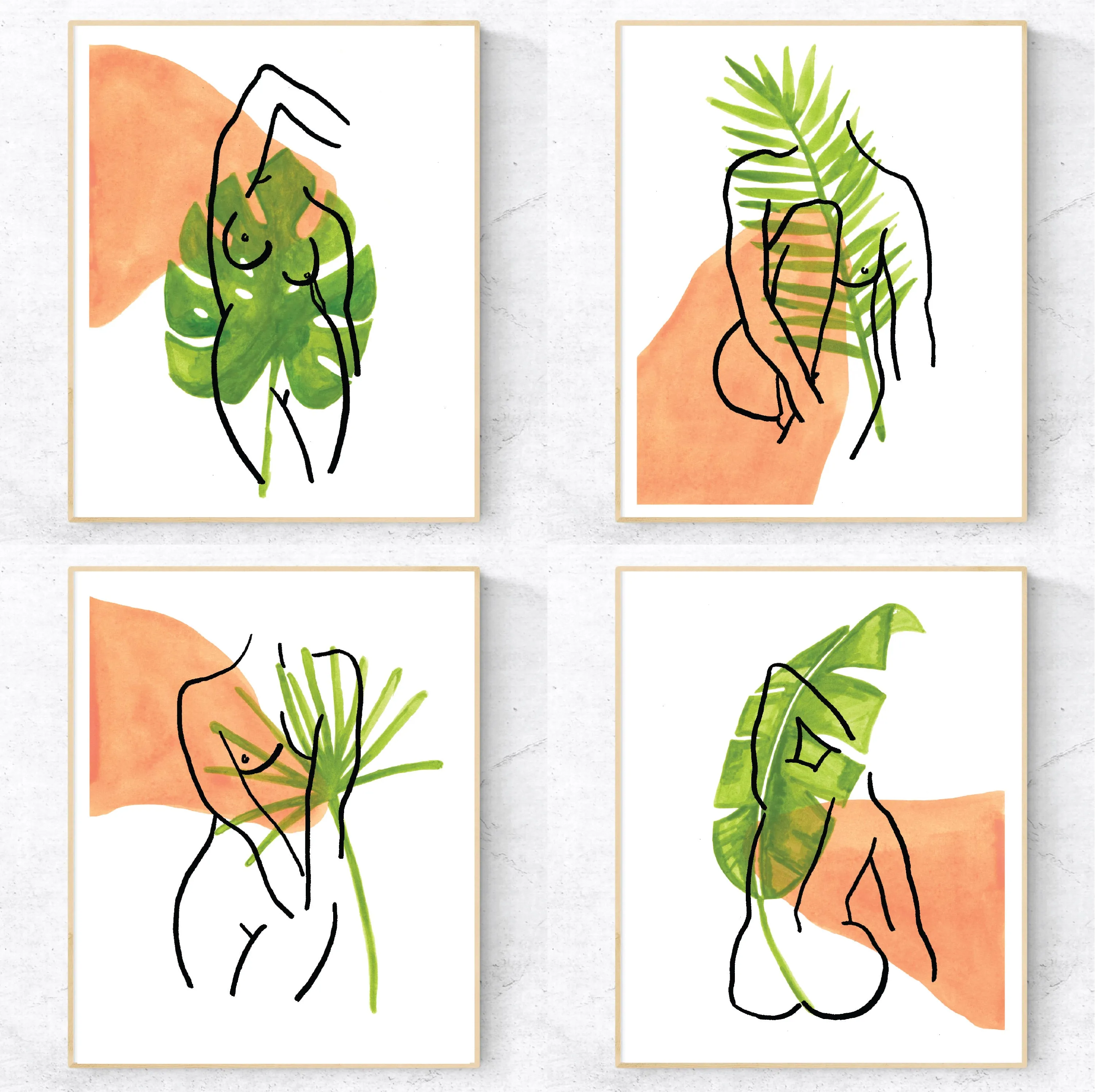 Jungle Woman 4 - Art Print