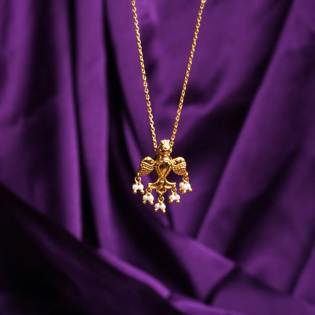 Kalindi Silver Chain Pendant by MOHA