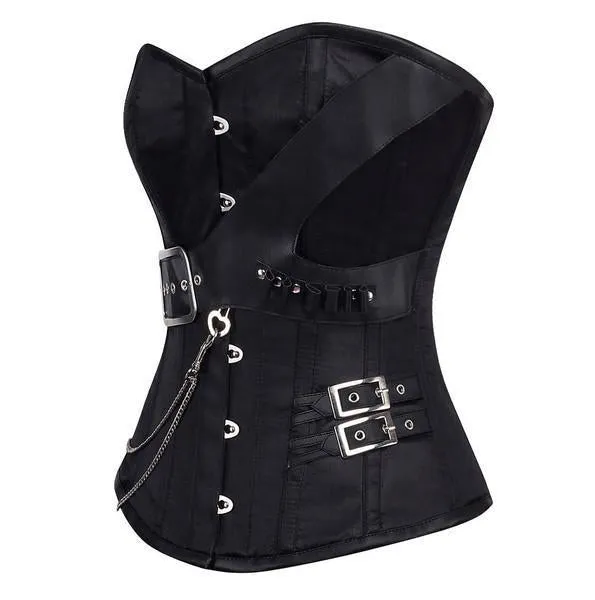 Karolina Satin Gothic Overbust Corset