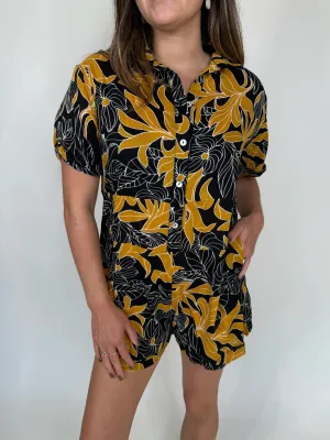 Khush Caraiva Romper Tropical Black