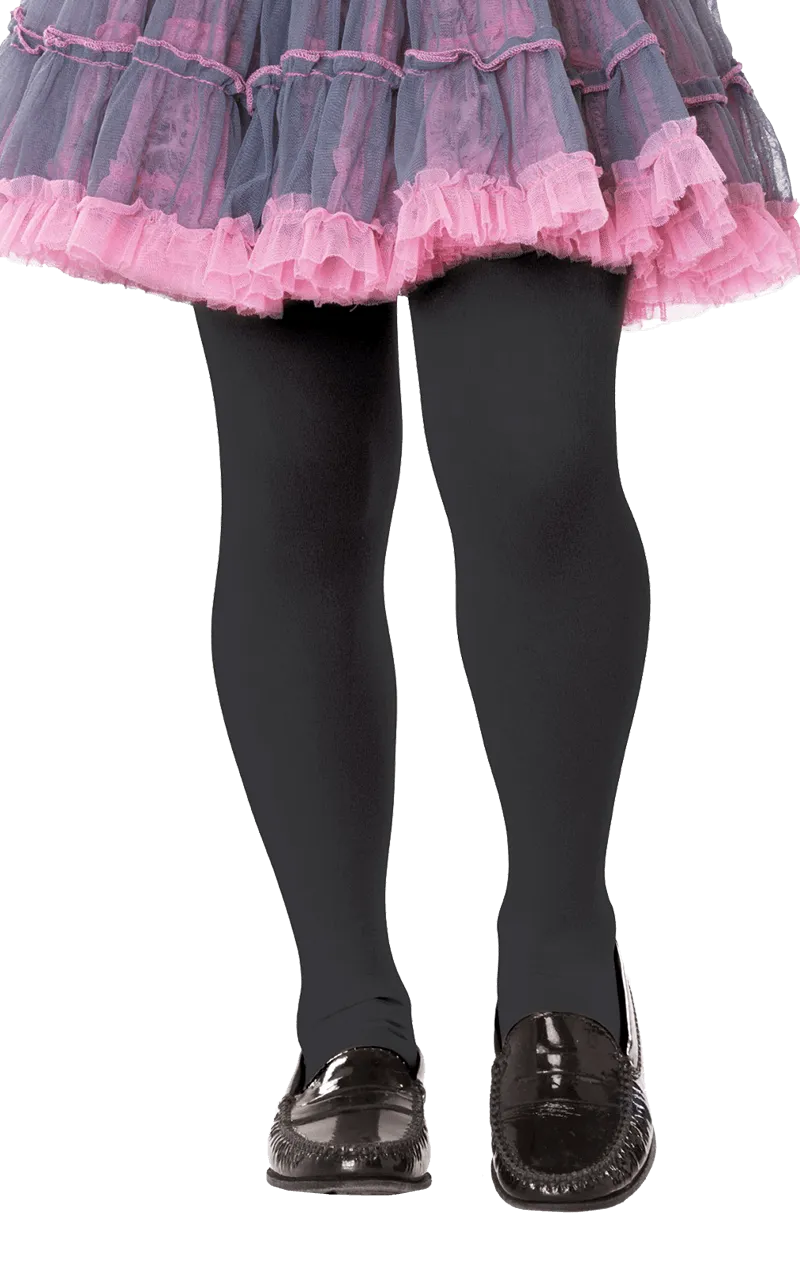 Kids Black Tights Accessory