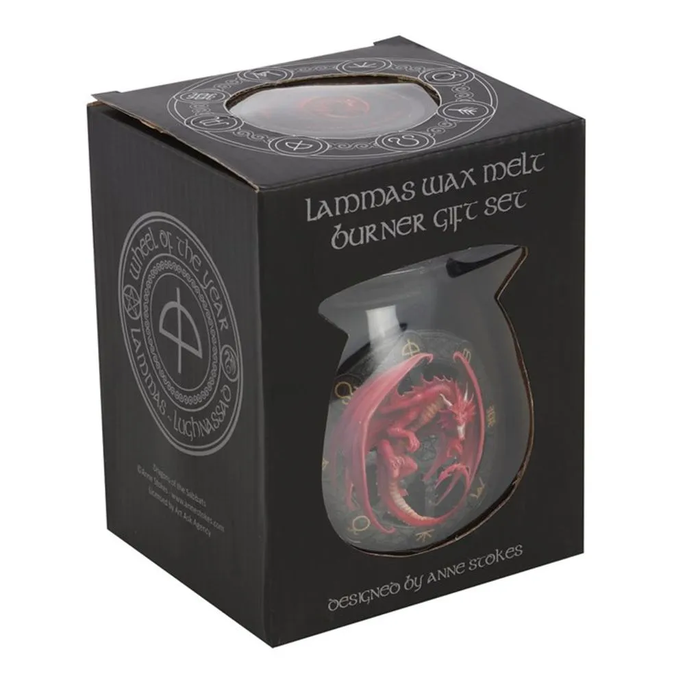 Lammas Wax Melt Gift Set - Burner & Wax Melt featuring Lammas - Designed by Anne Stokes