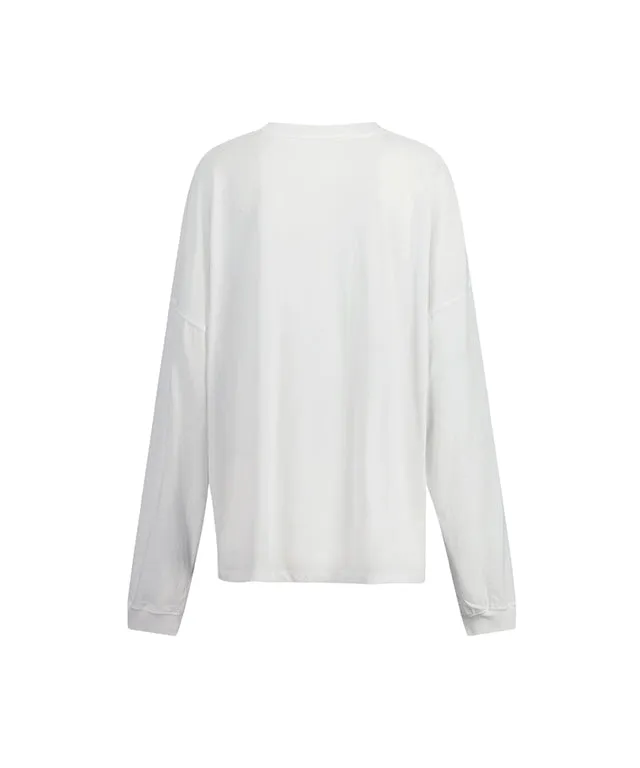 LE SONNET Basic Logo T - White