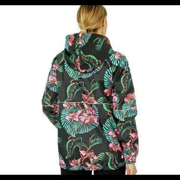 LEVI'S Womens XL Windbreaker Zip Hoodie Jacket NWT