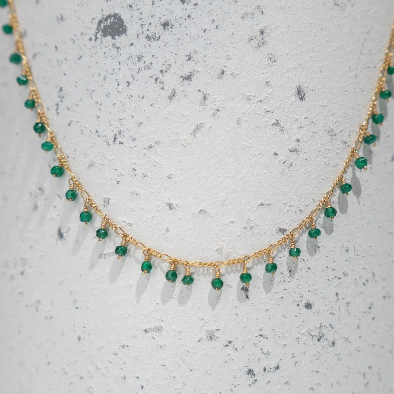 Lilah Gem Drop Necklace