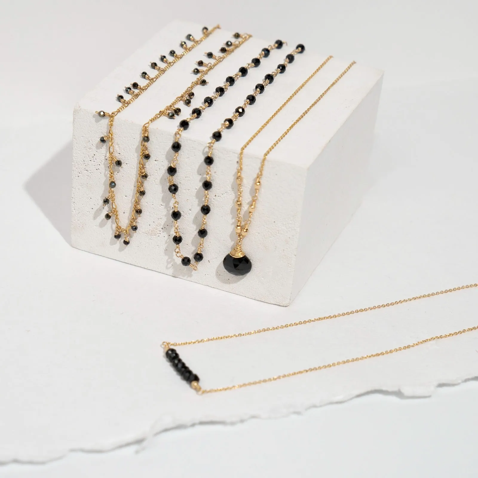 Lilah Gem Drop Necklace