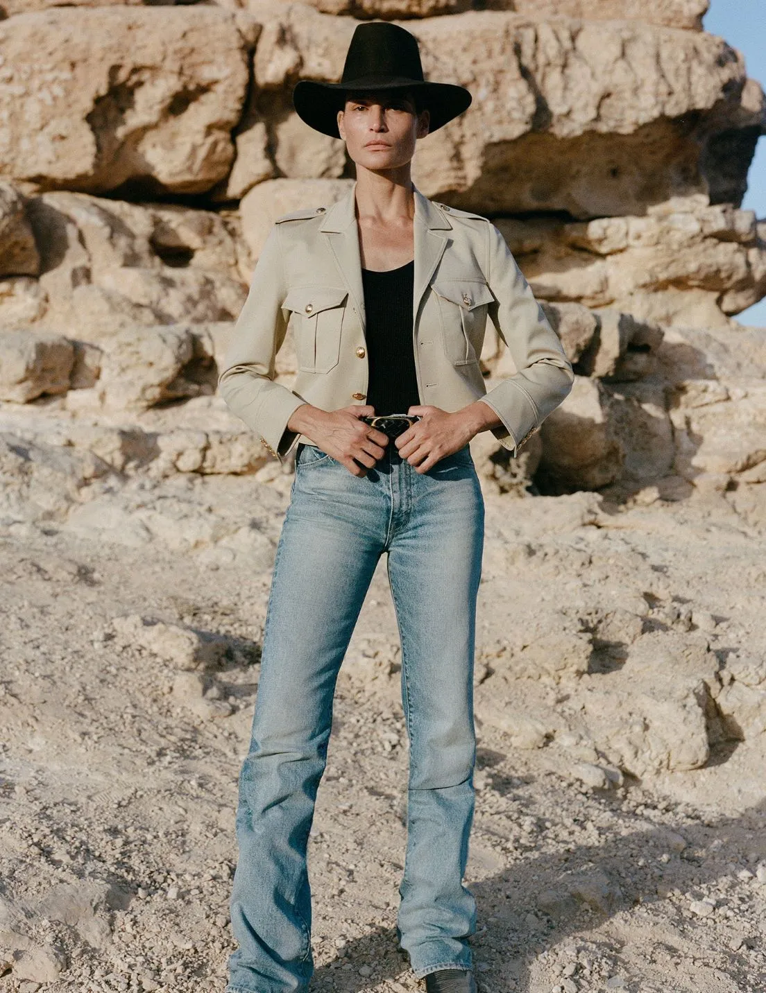 Lise Military Blazer