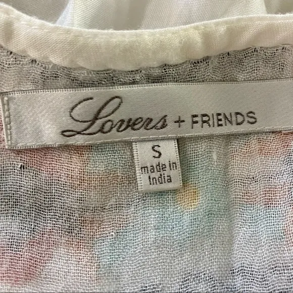 Lovers and Friends Embroidered Bohemian Dress, Sm