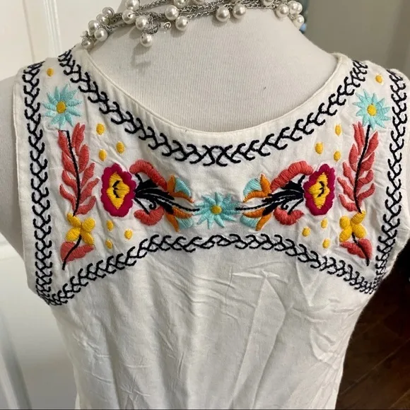 Lovers and Friends Embroidered Bohemian Dress, Sm
