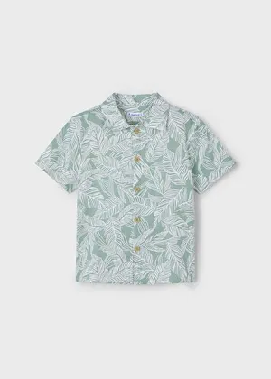 Mayoral Tropical Print Shirt 3115